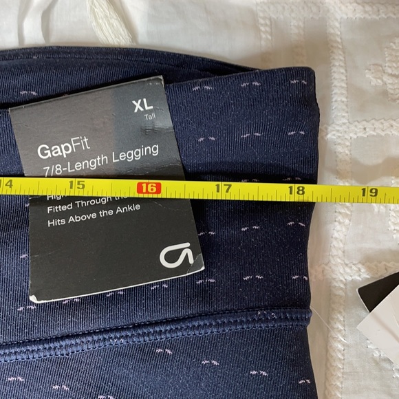 Gap Fit Navy Winterbrush 7/8 Legging *TALL - Picture 13 of 14